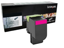 Lexmark 80C10M0 Genuine Magenta Toner Cartridge 801M