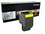 Lexmark 80C10Y0 Genuine Yellow Toner Cartridge 801Y