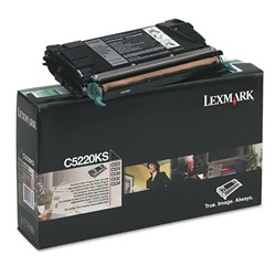 Lexmark C5220KS Genuine Black Toner Cartridge