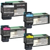 Lexmark C540/ C544/ C546 Genuine Toner Combo