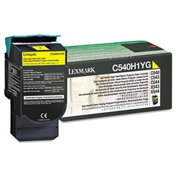 Lexmark C540H1YG Genuine Yellow Toner Cartridge