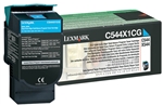 Lexmark C544X1CG Genuine Cyan Toner Cartridge