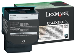 Lexmark C544X1KG Genuine Black Toner Cartridge