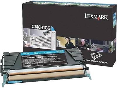 Lexmark C746A1CG Genuine Cyan Toner Cartridge