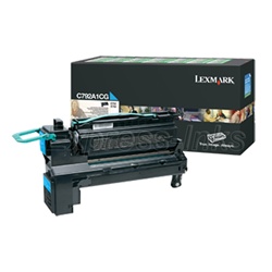 Lexmark C792A1CG Genuine Cyan Toner Cartridge