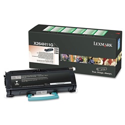 Lexmark X264H11G Genuine High Yield Toner Cartridge