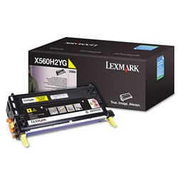 Lexmark X560 Genuine Yellow Toner Cartridge X560H2YG