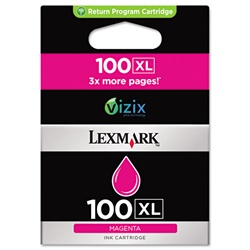 Lexmark 100XL Genuine Magenta Ink Cartridge 14N1070