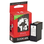 Lexmark #14 Genuine Black Ink Cartridge 18C2090