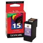 Lexmark #15 Genuine Tri-Color Ink Cartridge 18C2110