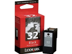Lexmark #32 Black Inkjet Ink Cartridge 18C0032