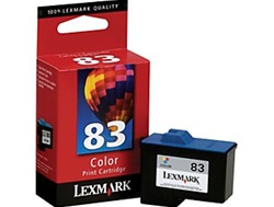 Lexmark #83 Tri-Color Inkjet Ink Cartridge 18L0042