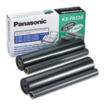 Panasonic KX-FA136 2-Pack Genuine Fax Refill Rolls