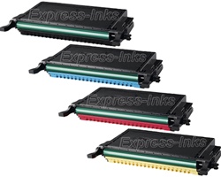 Samsung CLP-K660B, CLP-C660B, CLP-M660B, CLP-Y660B Toner Combo 4-Pack