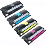 Xerox  Phaser 6120 4-Pack Compatible Toner Combo