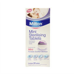 Milton Mini Sterilising Tablets - 50 Pk