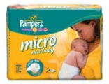 Pampers nappies micro