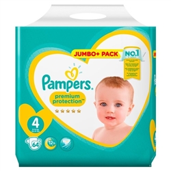 Pampers Premium Protection 9-14kg 62