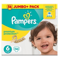 Pampers Premium Protection 15+kg 56