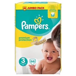 Pampers Nappies  New Baby 4-9kg
