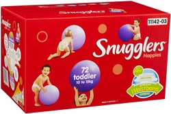 Baby nappies: Snugglers Toddler 72 10-15 kg