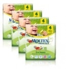 Moltex Nature n.1 eco nappies 4 MAxi 7-18kg 30x4