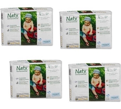 Nature Babycare Nappies Size 4 7-18kg 108 nappies