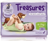 Bulk Treasures Nappies Infant Unisex 26 nappies