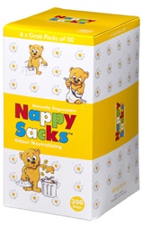 Nappy Sacks Gel Pack  300pk