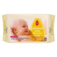Johnson's Baby  wipes fragrance free travel pack