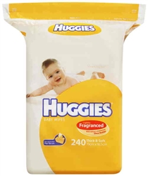 Huggies Baby Wipes Refill 240 Pack – Shea Butter
