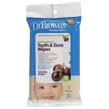 Dr Browns Tooth & Gum Wipes - 30 pack