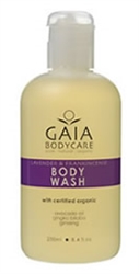 Gaia Natural Body Care Body Wash - Lavender & Frankincense 250ml