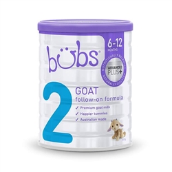 Bubs Goat Milk Follow-On Baby Formula from 6 months 800g