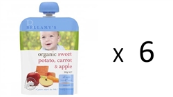 Bellamy's Organic Sweet Potato, Carrot & Apple 4m+
