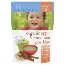 Bellamy’s Organic  Apple Cinnamon Porridge (From 6 months)
