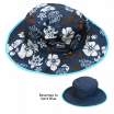 Baby Banz Reverse Hat Blue/Blue Chocolate 0-2 yrs