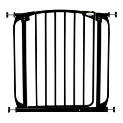 Dreambaby safety gate Chelsea Swing Closed Doorway Black F160B