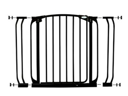 Dreambaby safety gate Chelsea White F160B+2xF159B