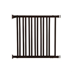 Dreambaby safety gate - Nelson Dark Wood Espresso Gro- Gate F829