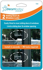 Dreambaby 2 Sliding Door & Window Locks