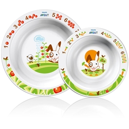 AVENT Truman Bowl Set (Small and Large) 6m+