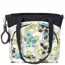 JJ Cole Collections Mode Baby Bag - Blue Vine