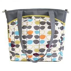 JJ Cole Mode Diaper Tote Bag, Mixed Leaf