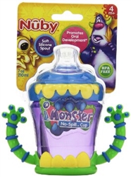 Nuby Monster No Spill Cup 4m+ 210ml