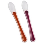 Closer To Nature Explora First Weaning Spoons (4-7m) Orange and Pink