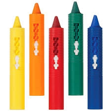 Munchkin Bath Crayons 3yrs+ - 5pk