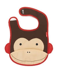 Skip Hop Zoo Folding Bib - Monkey