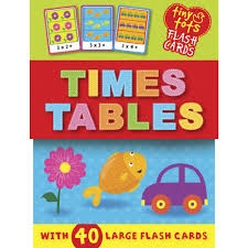 Tiny Tots Flash Cards Times Tables