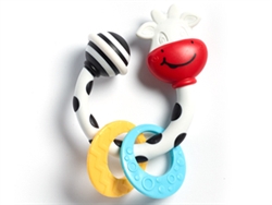 TinyLove Teether Rattle - Cow 0-6 months